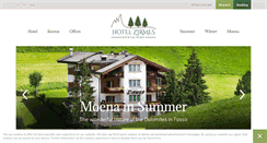 Desktop Screenshot of hotelzirmesmoena.it